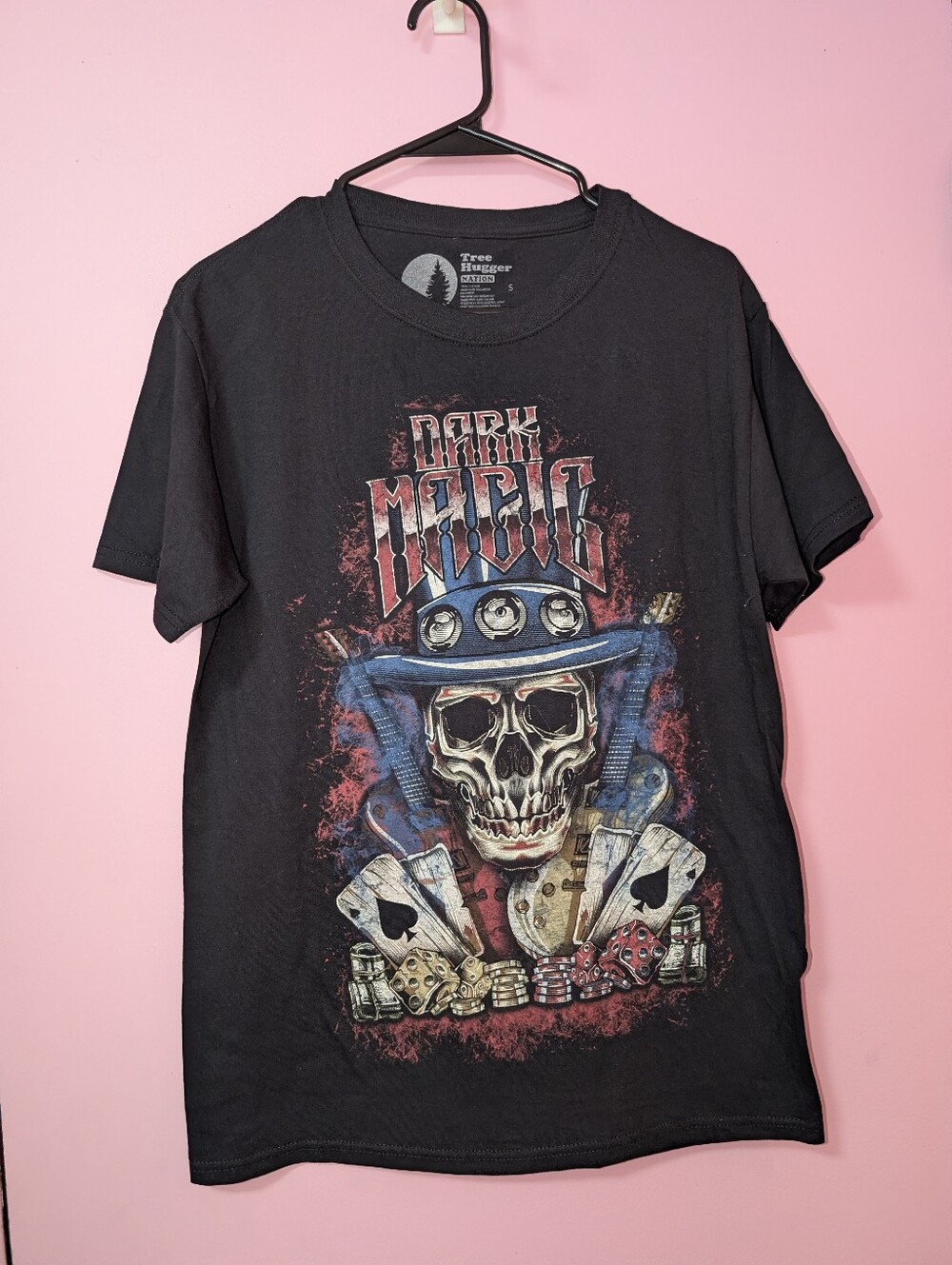 Dark Magic Skull Graphic T-Shirt